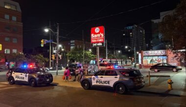 Man in his 40s critically injured after stabbing on College Street