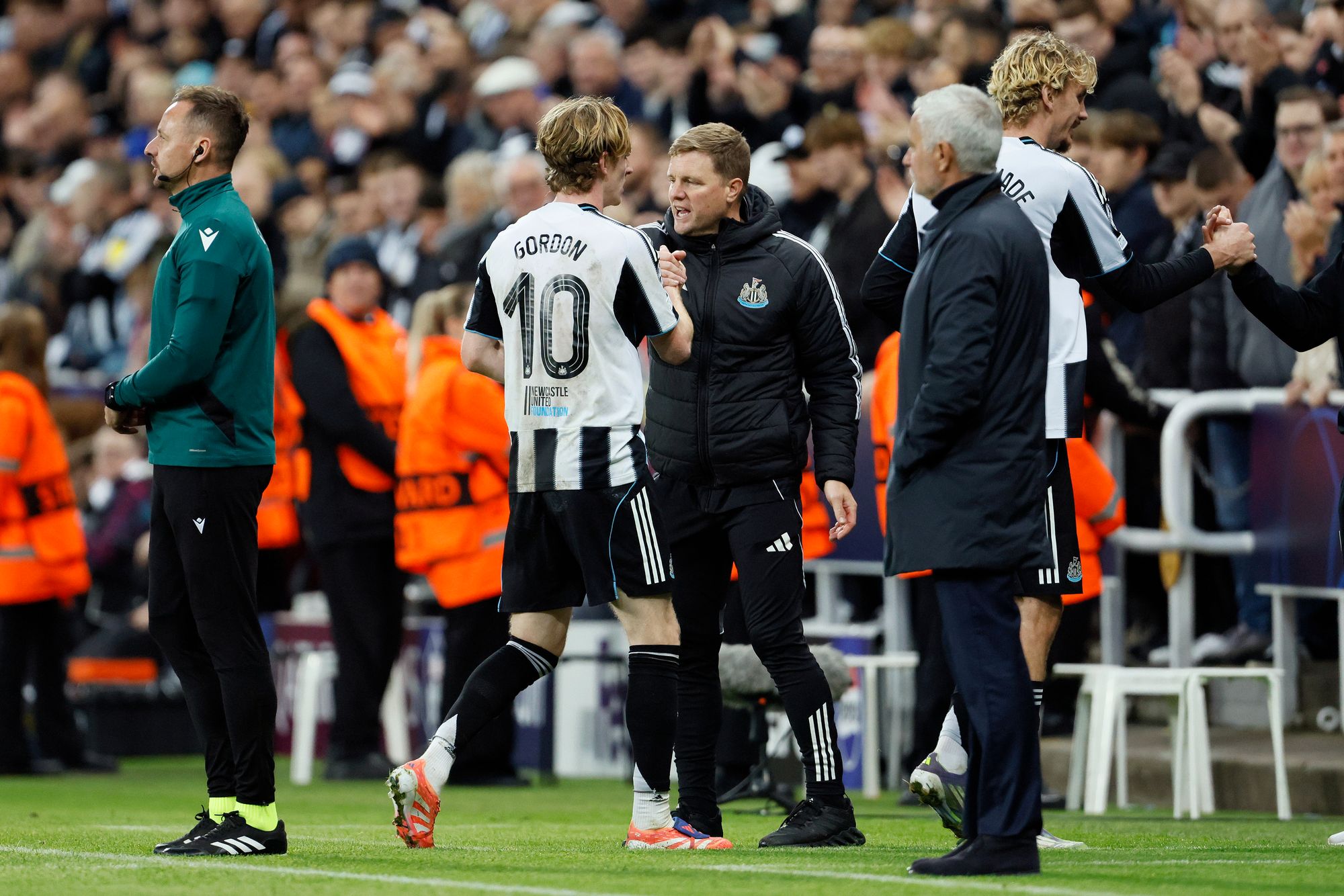 Eddie Howe was impressed by Anthony Gordon’s display