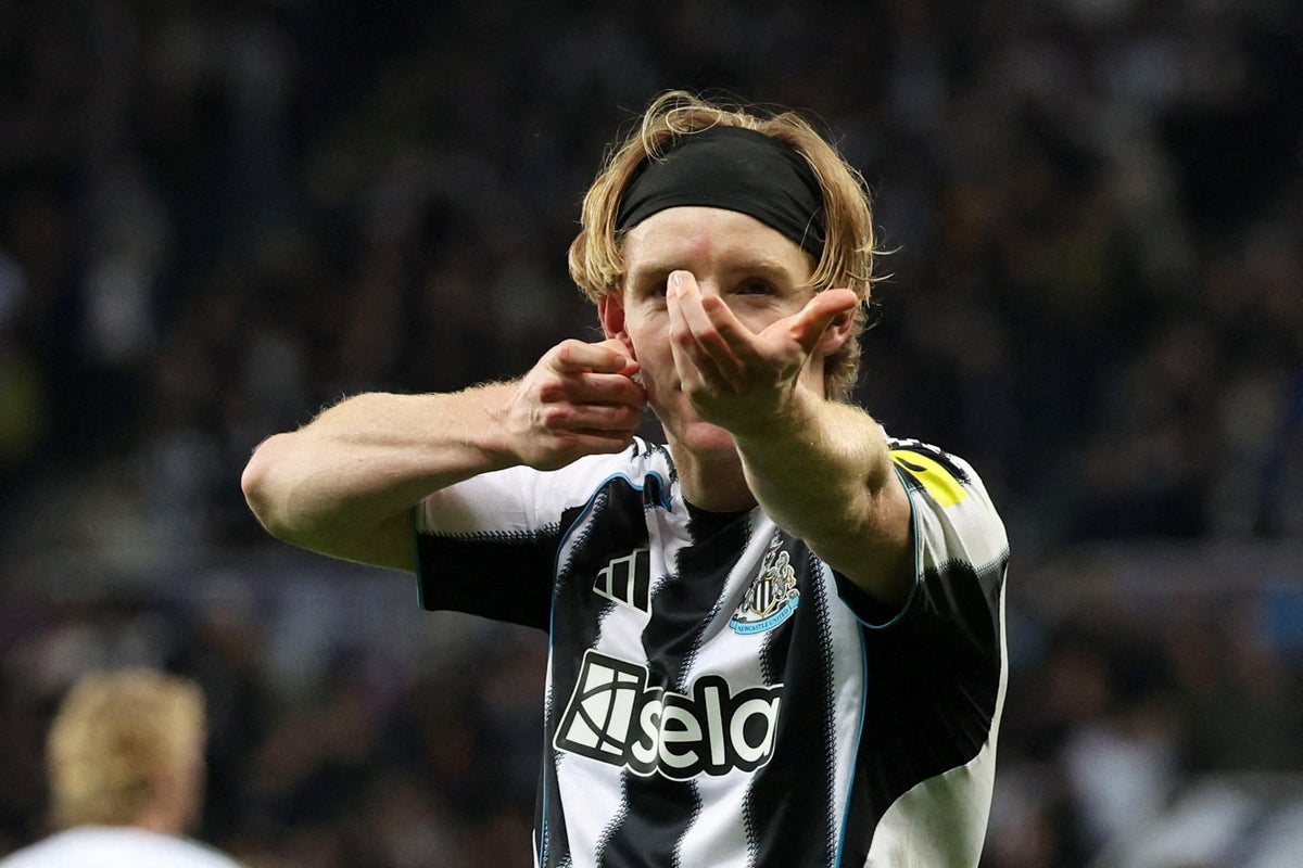 ‘Problem’ Anthony Gordon has become the answer Newcastle (and England) are looking for