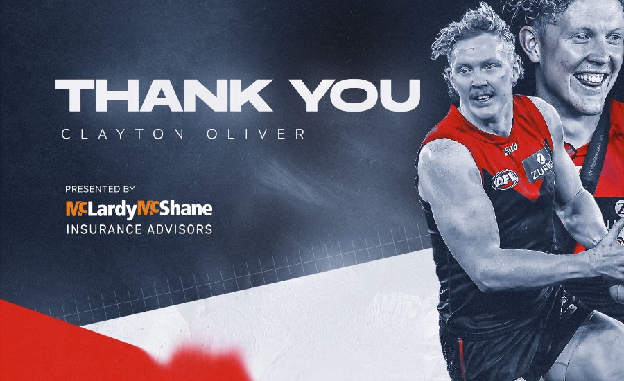 Oliver farewells red and blue