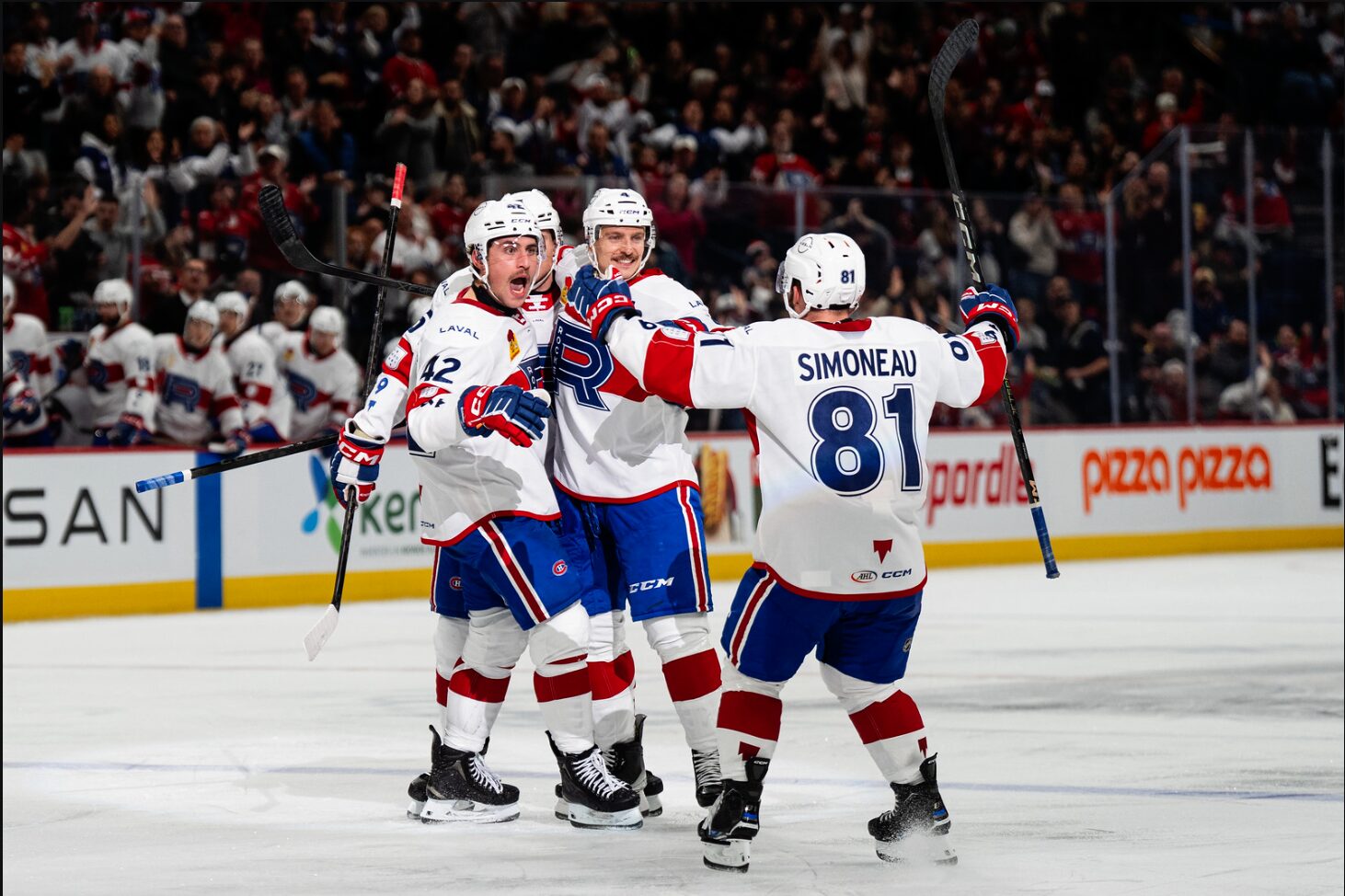 Lucas Condotta, Alex Belzile lead the way in Rocket’s 5-2 win