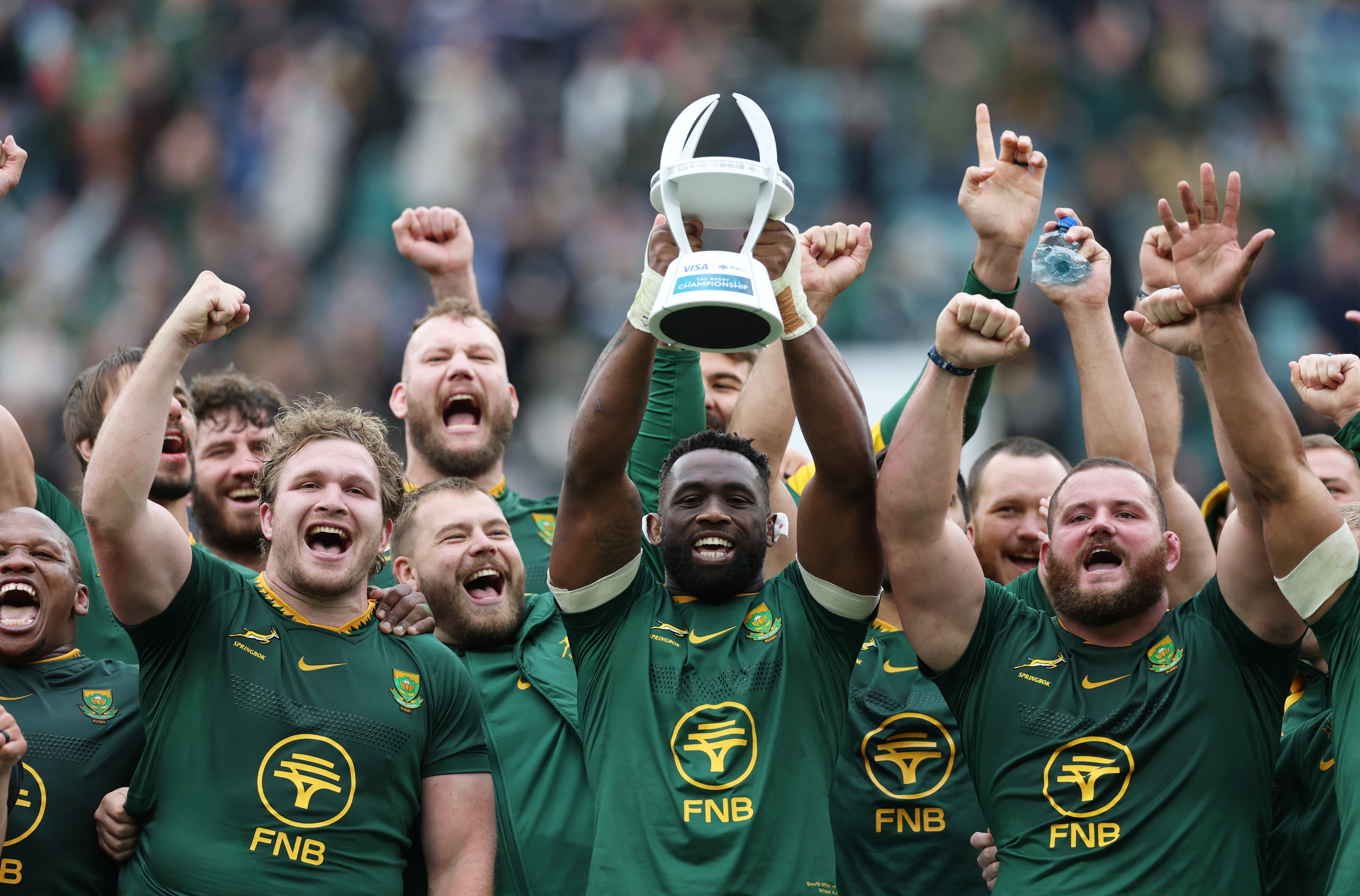 South Africa secured the Rugby Championship with victory at Twickenham