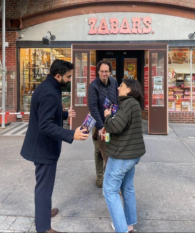 שי ווזנר, יהודי ישראלי שמתגורר בניו יורק והצביע בבחירות לראשות העיר לזוהרן ממדאני