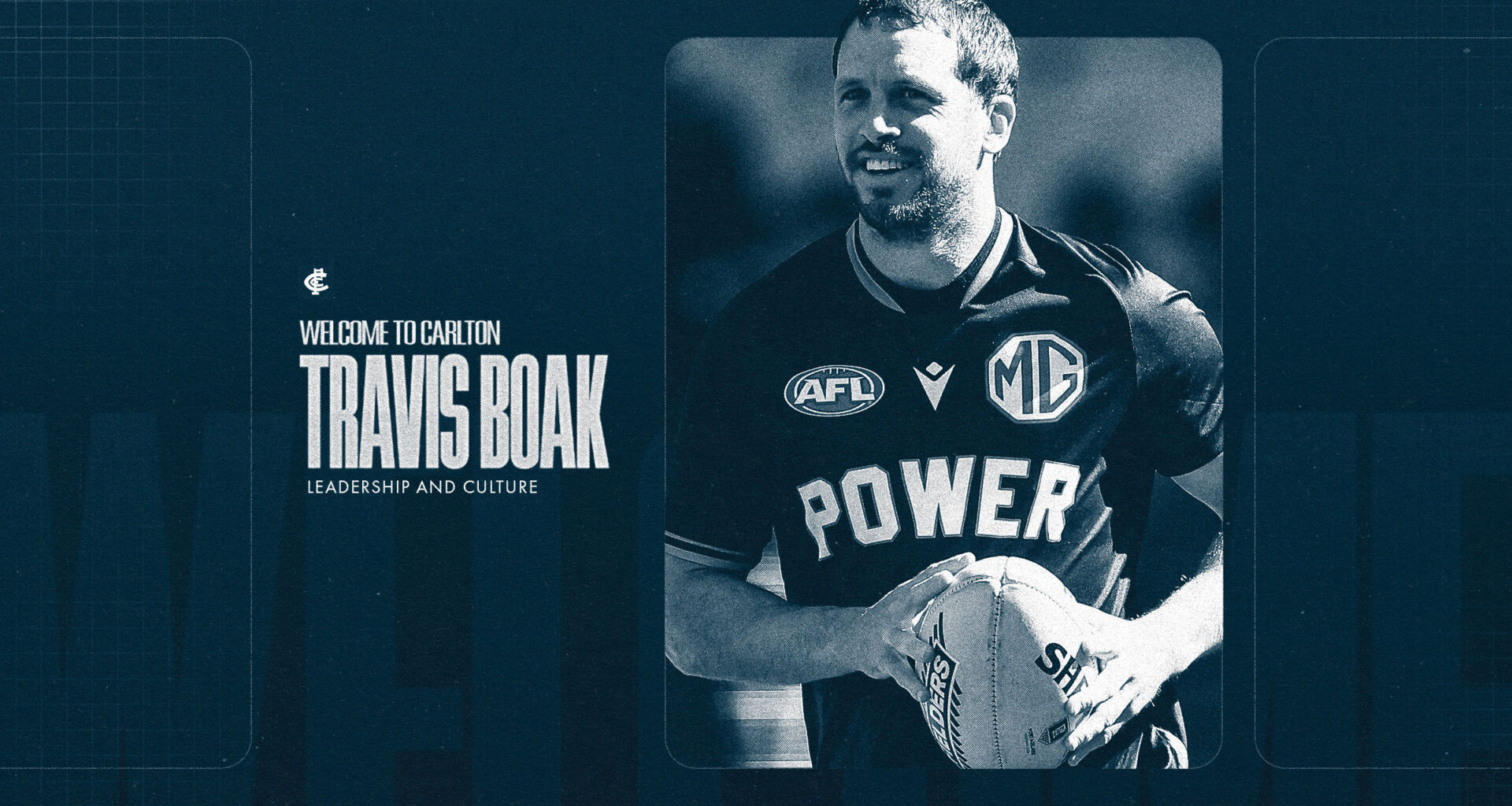 Travis Boak joins the Blues