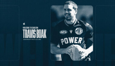 Travis Boak joins the Blues
