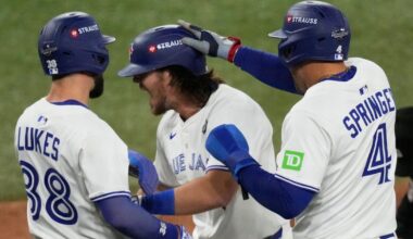 Addison Barger’s historic grand slam powers Toronto Blue Jays to rout of Los Angeles Dodgers in Game 1 of World Series
