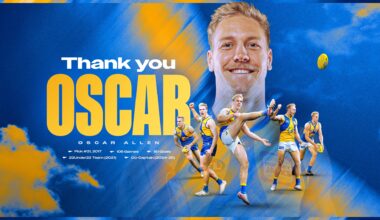 Eagles farewell Oscar Allen