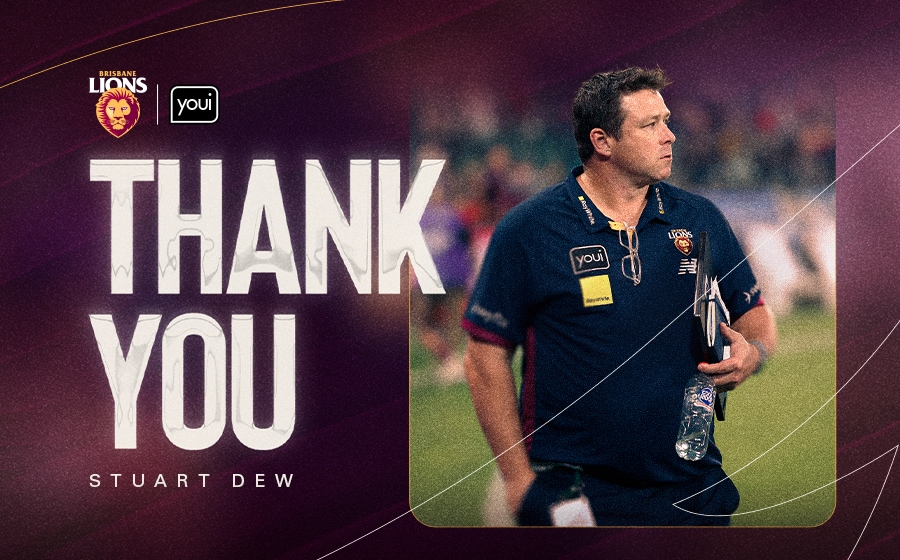 Dew departs Lions after back-to-back flags