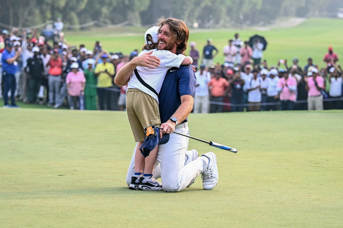 Tommy Fleetwood reveals how son inspired latest success at DP World India Championship