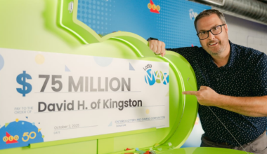 Kingston, Ont. man claims record $75M lottery prize - CTV News