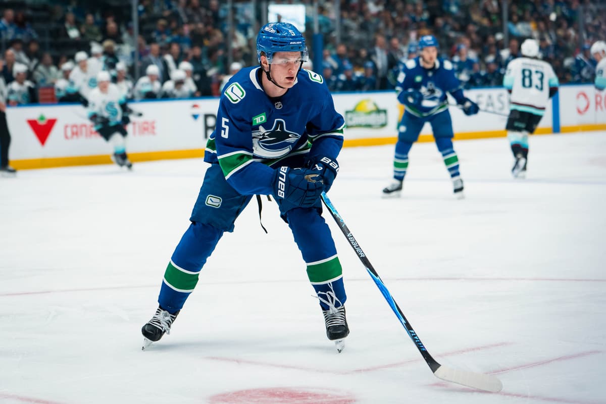 Canucks cut defencemen Victor Mancini and Tom Willander ahead of roster deadline - Canucks Army