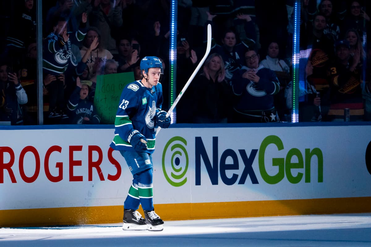 2025-26 Canucks Bold Predictions: Jonathan Lekkerimäki finishes as a finalist for the Calder Trophy - Canucks Army