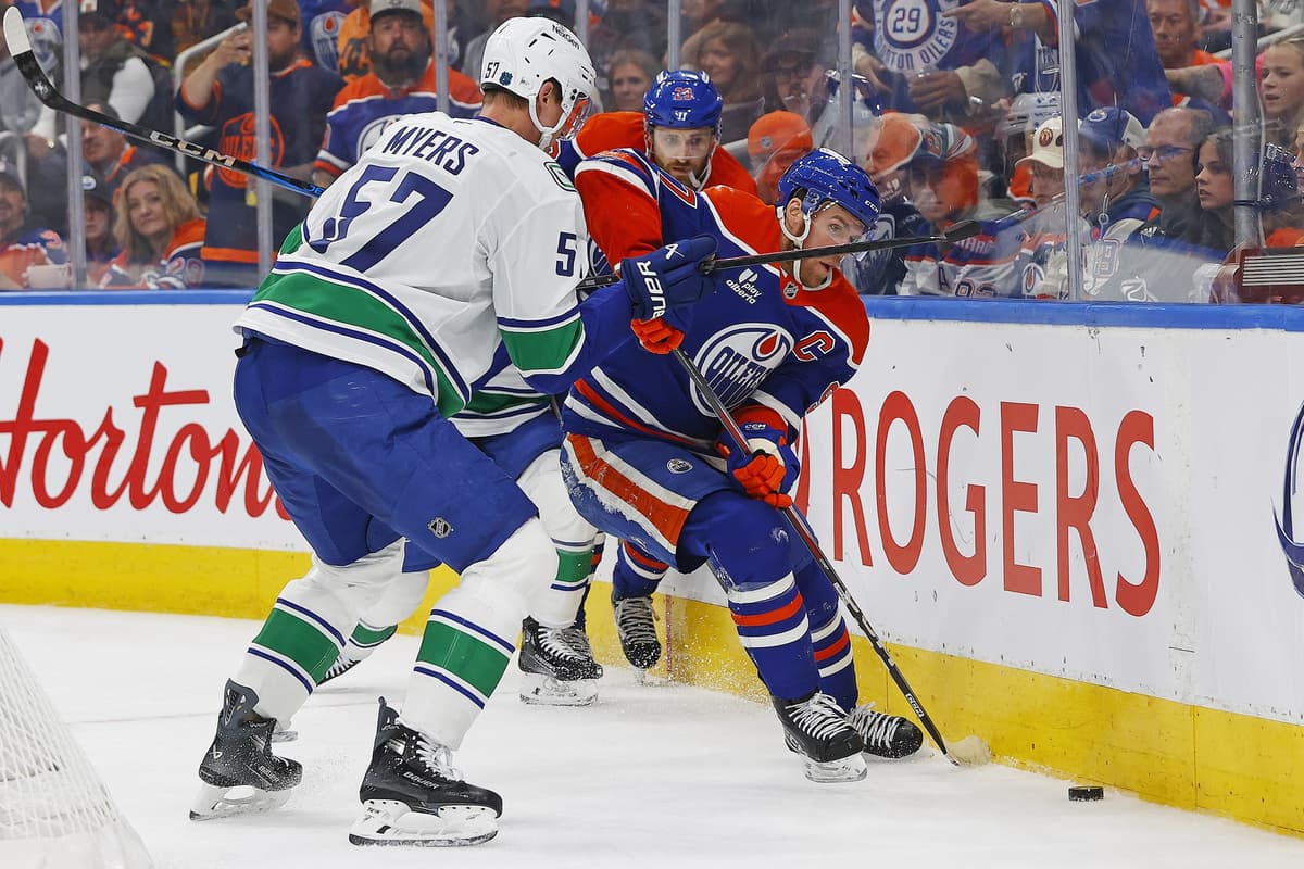 Instant Reaction: Tyler Myers obliterates Trent Frederic with awesome hit, Canucks lose 3-1 - Canucks Army