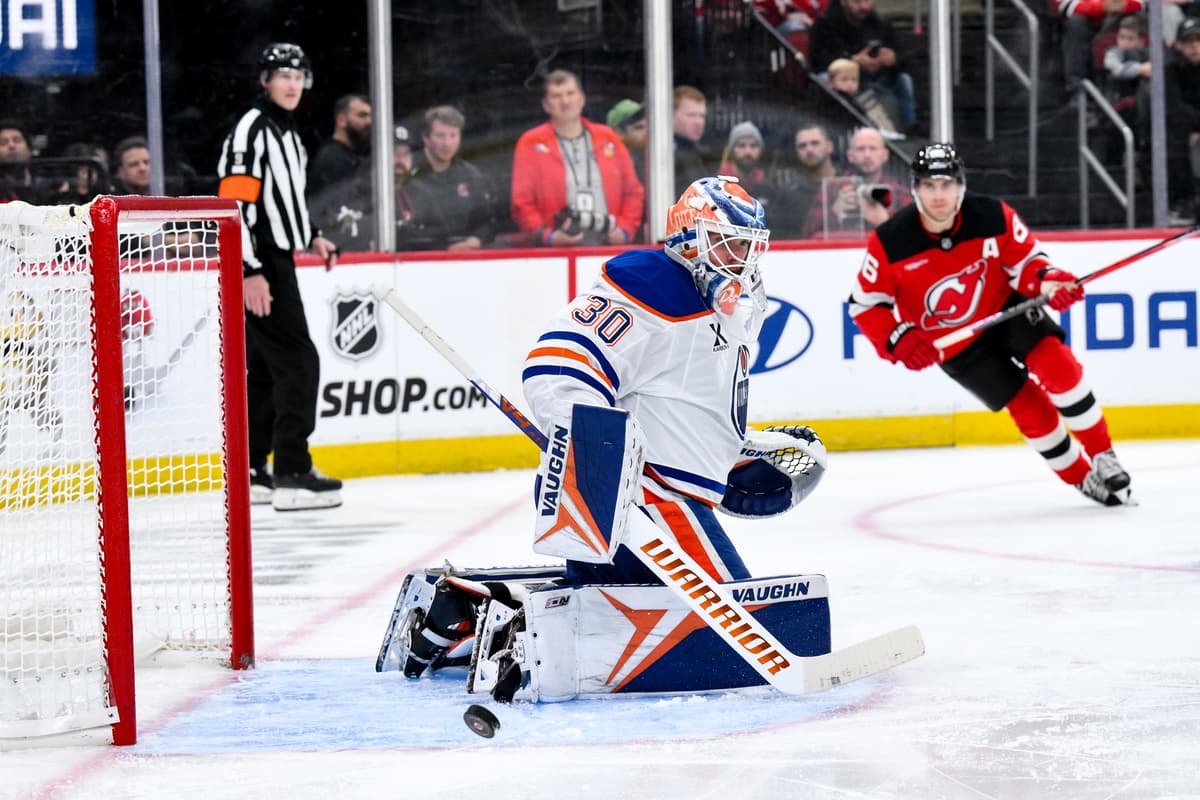Oilers fall in New Jersey for second consecutive loss: Recap, Highlights, and Reaction - OilersNation