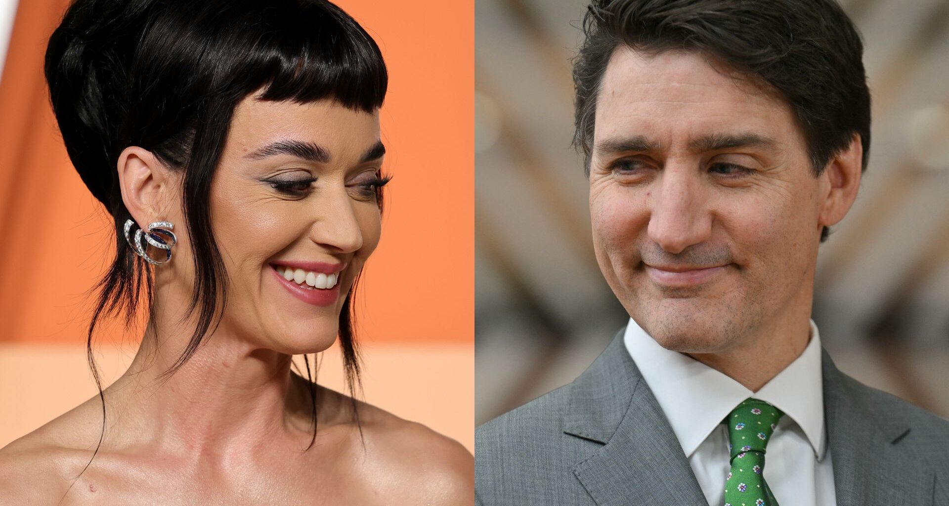 Photo shows Justin Trudeau kissing Katy Perry on a yacht