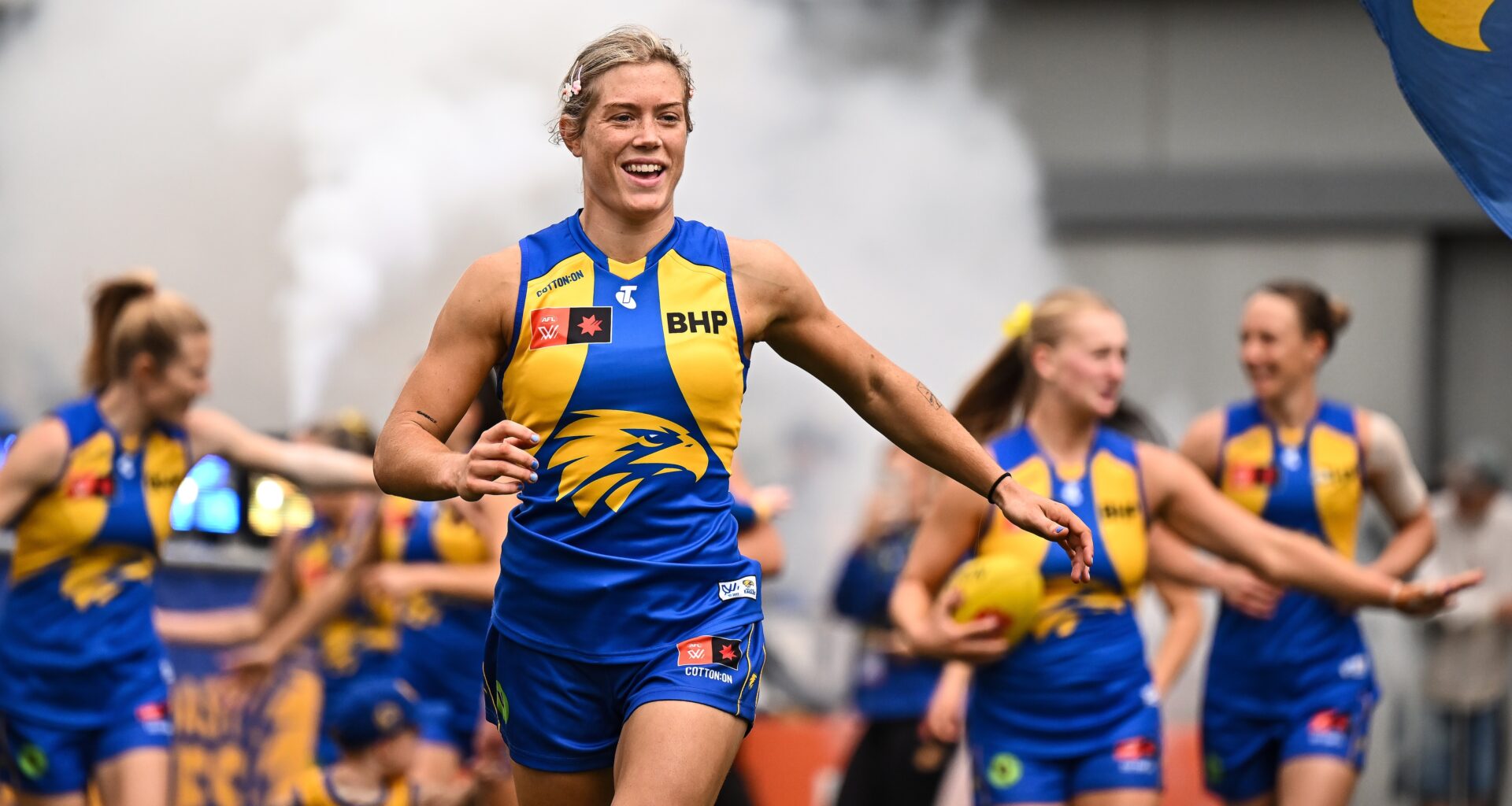 Eagles' co-captain is looking at finals and beyond