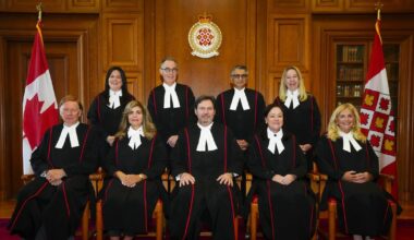 Supreme Court judges ditch red ‘Santa robes’ for new ‘modern and simple design’ - CTV News