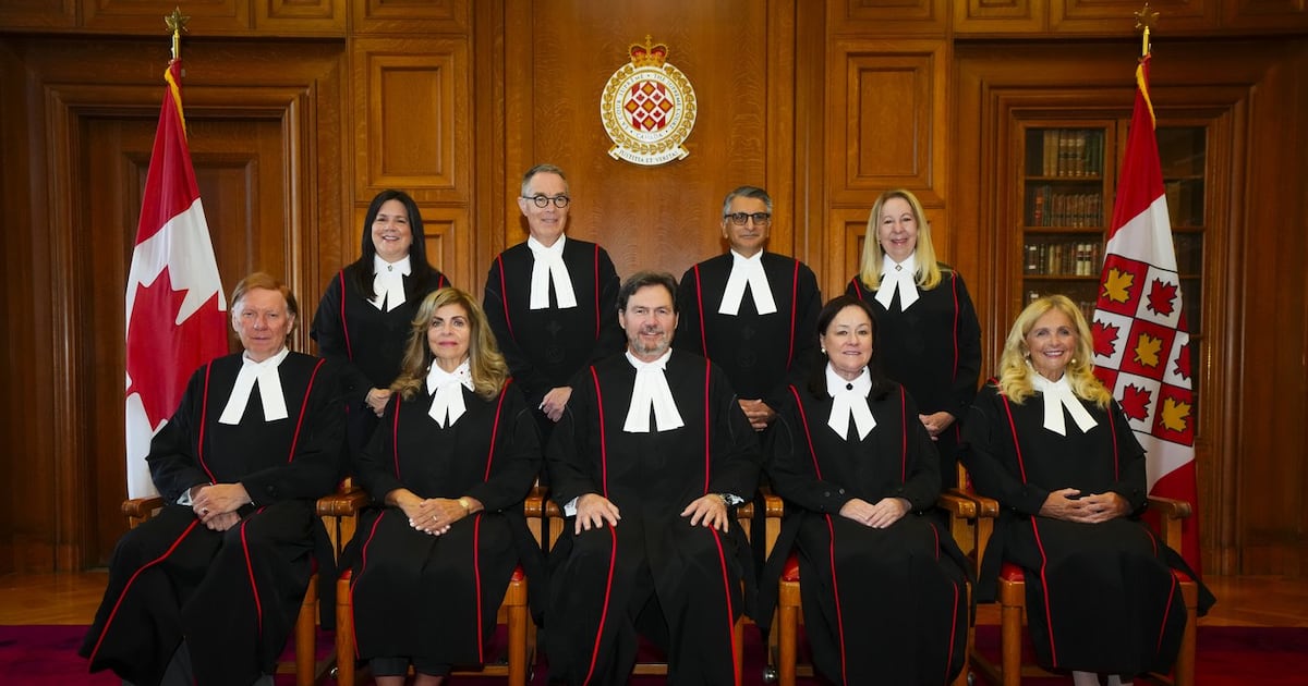 Supreme Court judges ditch red ‘Santa robes’ for new ‘modern and simple design’ - CTV News