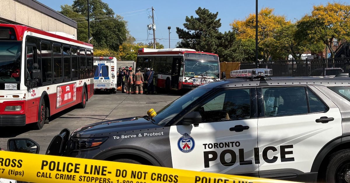 Woman pinned under TTC bus at Royal York Station dies