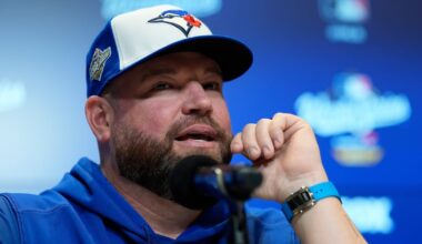 Blue Jays manager speaks to media on eve of Game 6