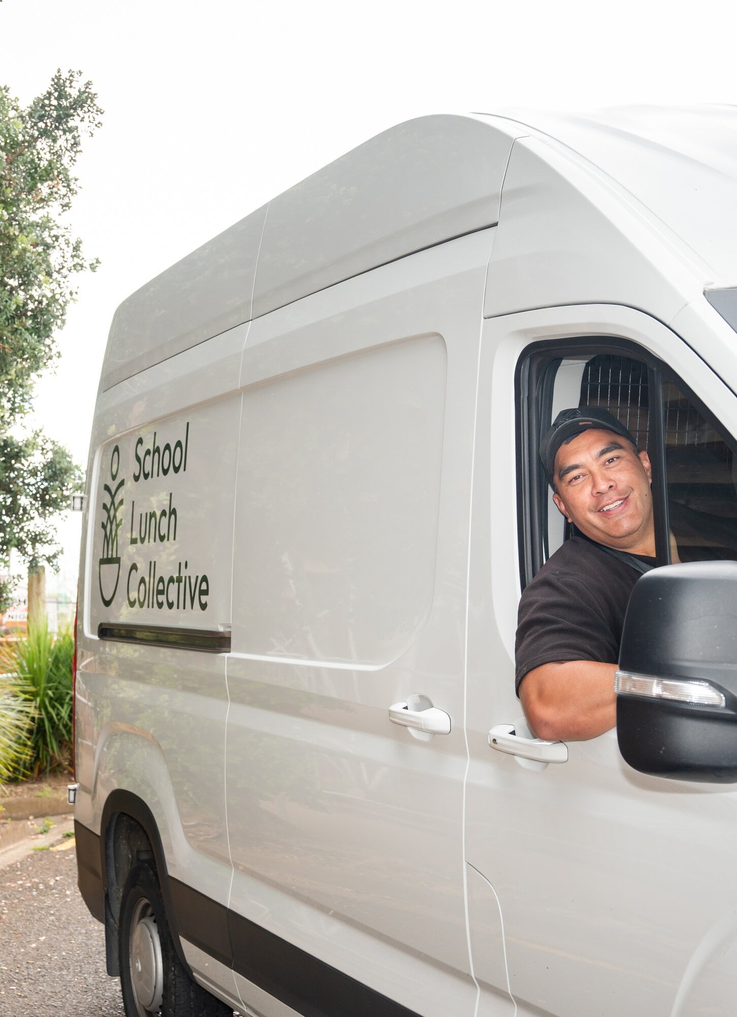 School Lunch Collective drivers Nick Te Kotahi School Lunch Collective driver Nick Te Kotahi. Photo / Brydie Thompson