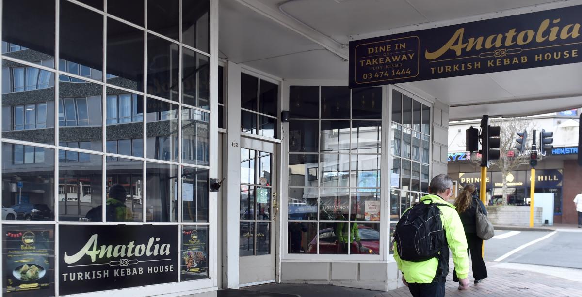 Dunedin kebab restaurant closes amid tough times