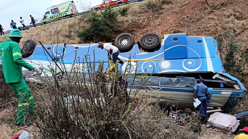 South Africa: Bus crash in mountainous region kills at least 42 people