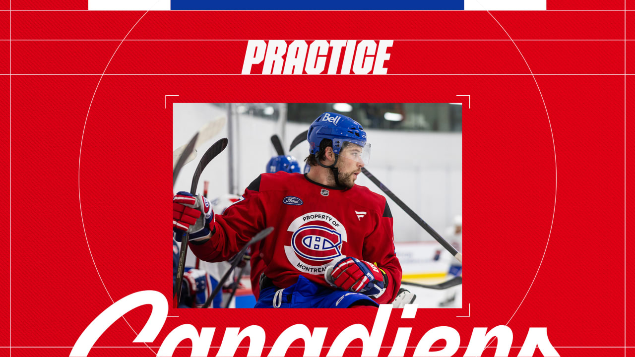 Lines and defense pairings at practice – Oct. 6