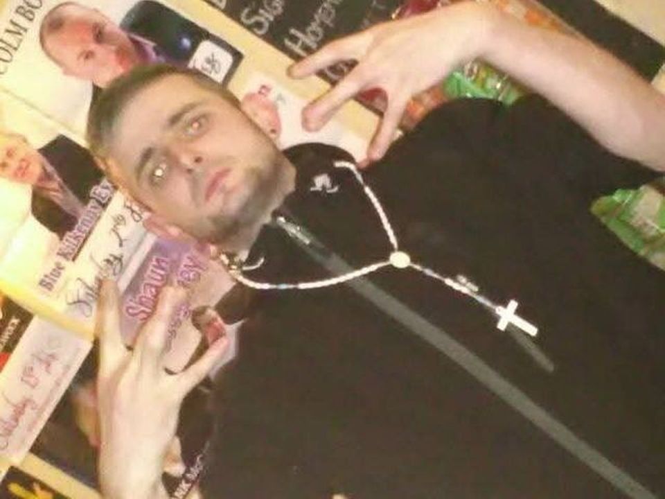 Damien O'Sullivan went on a seven hour rampage with axe.