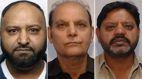 GMP Mugshots of Mohammed Shahzad, Mushtaq Ahmed and Kasir Bashir 