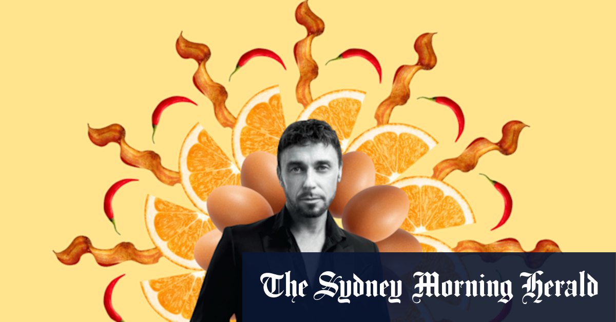 Dietitian Joanna McMillan rates musician Nathan Foley’s day on a plate