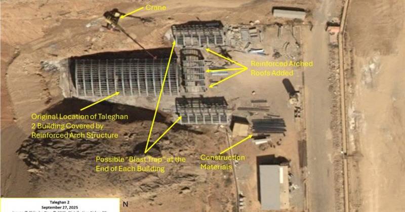 Iran rebuilding at nuclear site with alleged weapons past, think tank says