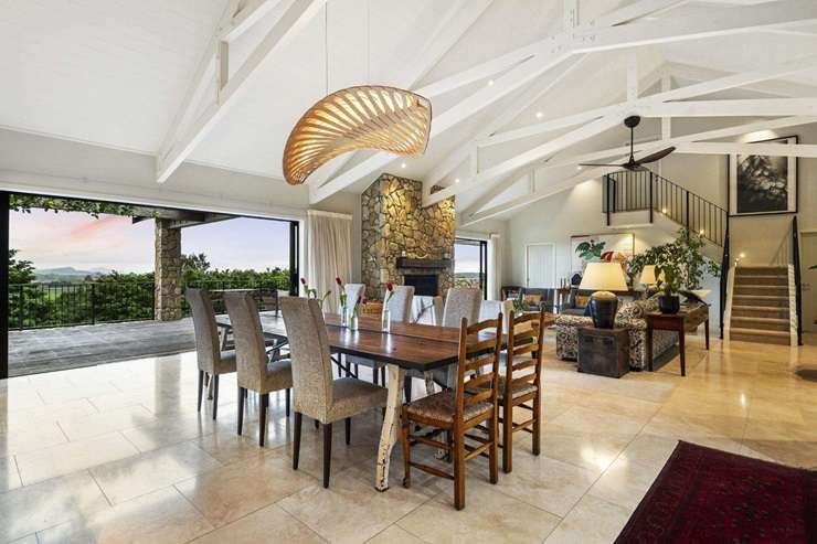 Te Arai Lodge made a star appearance on Grand Designs New Zealand in 2018. At the time it was the show's most expensive build. Photo / Supplied