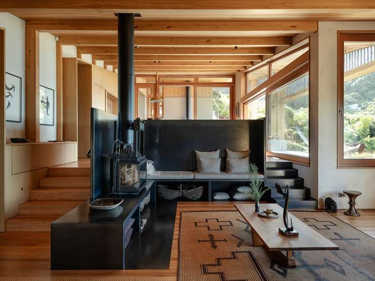 The award-winning Coromandel bach Waimataruru is due to hit the market this week. Photo / Sam Hartnett