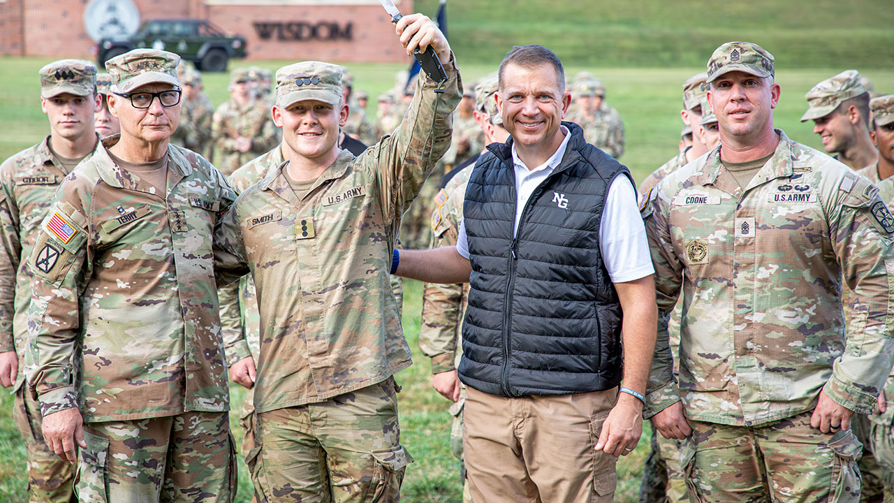 Smith is nation's top Army ROTC cadet