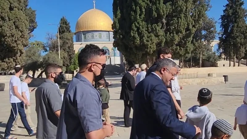 Ben Gvir boasts Israel is the ‘victorious... landlord’ of Temple Mount, leads prayers there