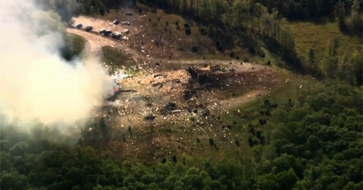 Blast at Tennessee explosives plant leaves 19 people missing and feared dead