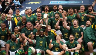 Springboks retain Rugby Championship crown, beating Argentina 29-27