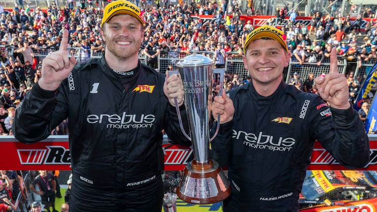 Brodie Kostecki and Todd Hazelwood win the 2024 Repco Bathurst 1000