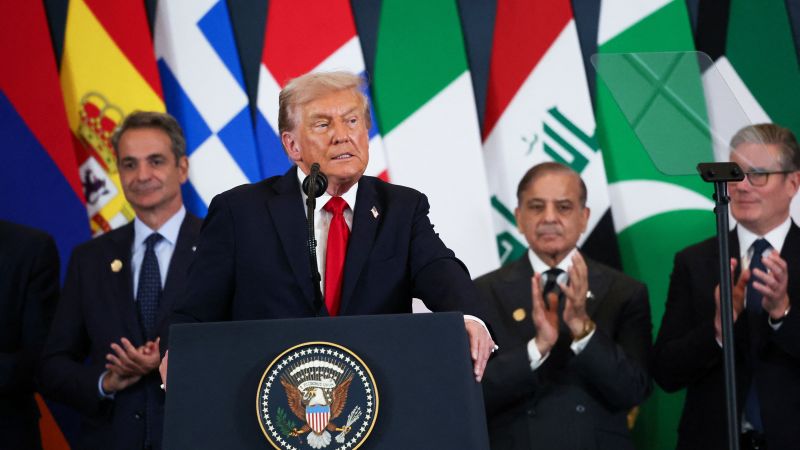 Trump seeks to build on momentum from Gaza deal in a busy diplomatic week