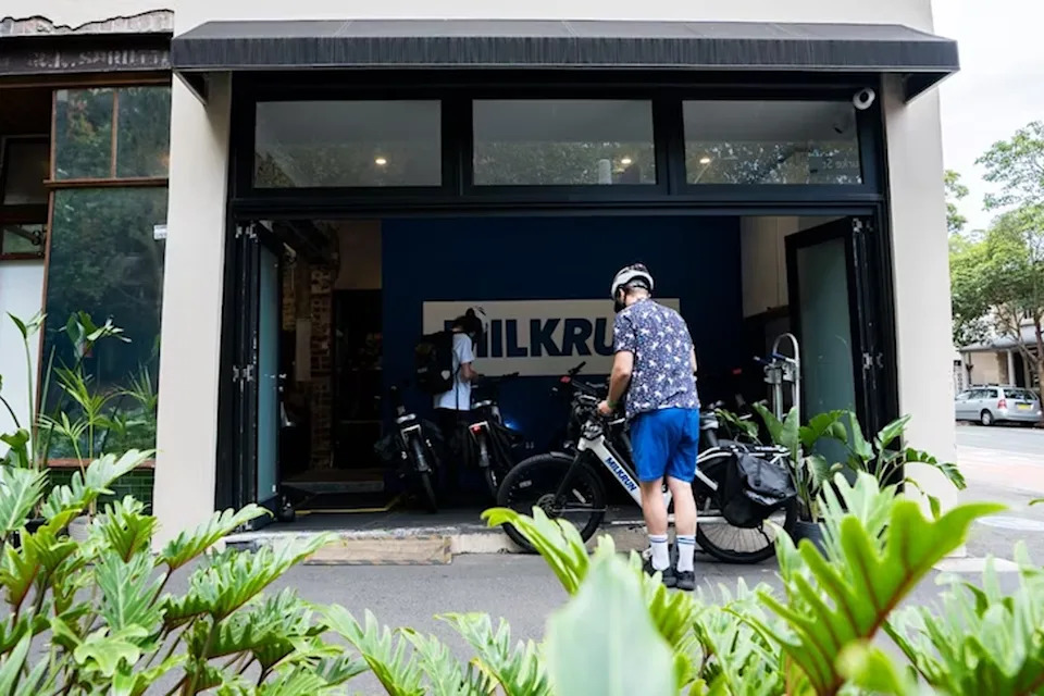 The former MilkRun HQ in Surry Hills, Sydney.