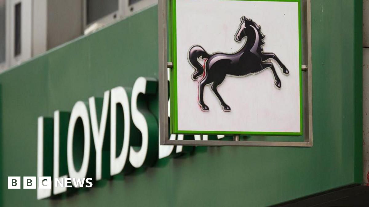 A Lloyds high street branch