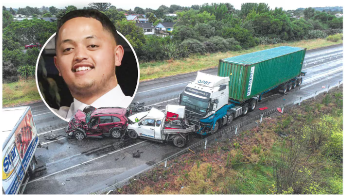 Victim's family 'blindsided' as phone-using truckie released early