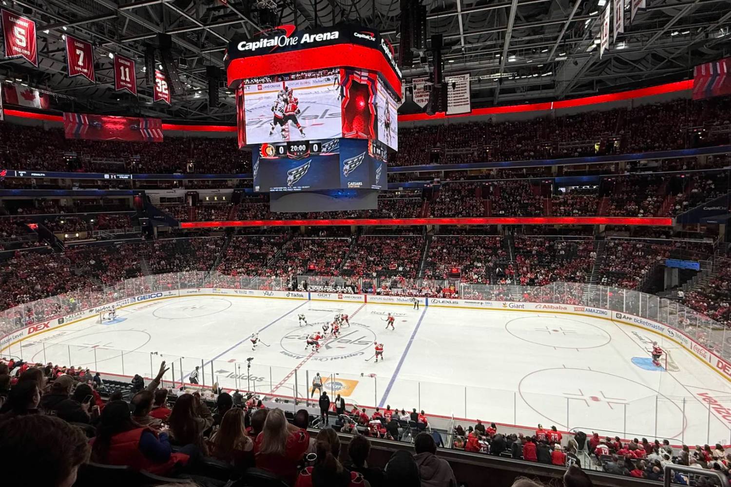 Capitals vs. Senators