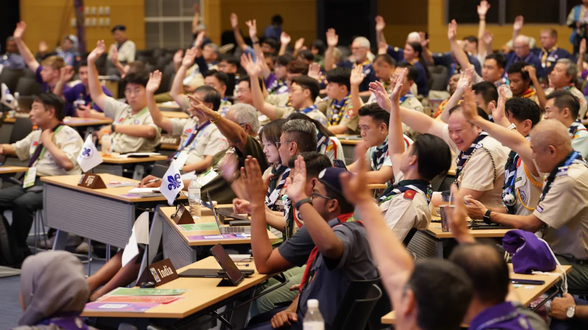 Scout leaders in the Asia-Pacific Region chart a bold path forward in Kaohsiung