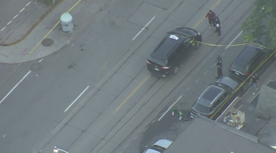 Boy, 10, on scooter struck by vehicle in Moss Park