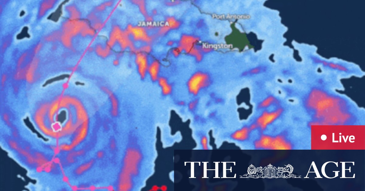 Jamaica prepares for ‘catastrophic’ category 5 storm to make landfall early Tuesday local time; track the Hurricane’s path