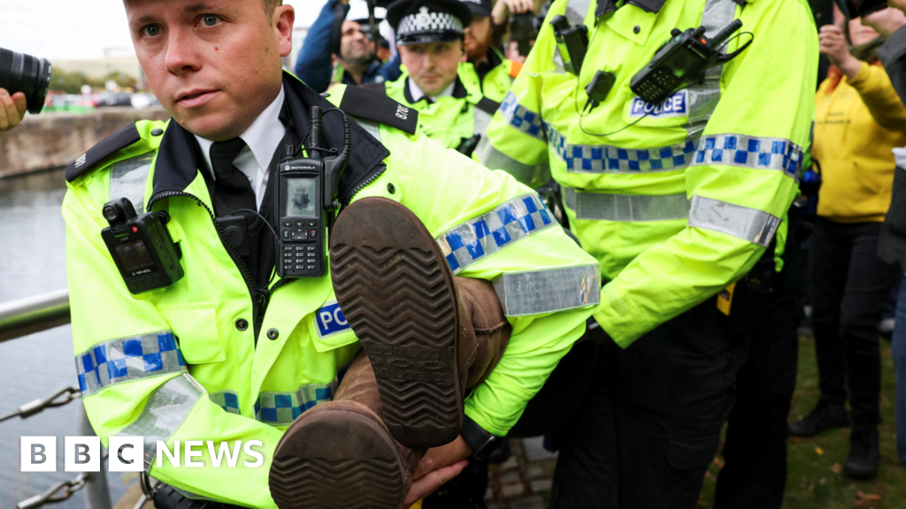 Arrests at pro-Palestine Action protest included 83-year-old