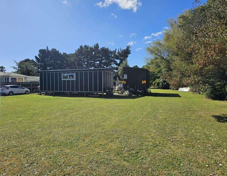 Woodville House, at 136 Vogel Street, is a landmark house for sale at the upper end of the town's market. Photo / Supplied