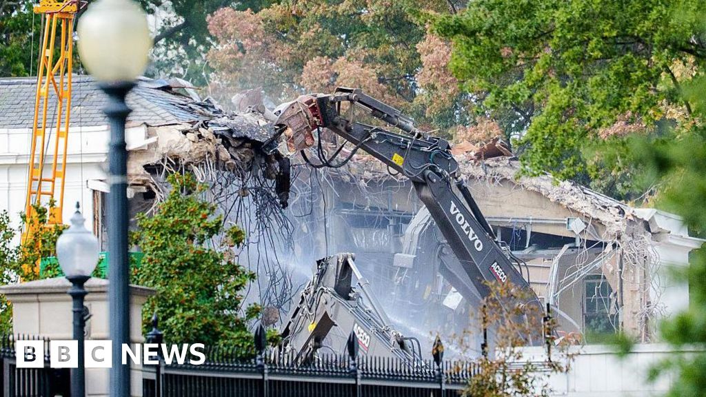 Trump says White House East Wing to be torn down